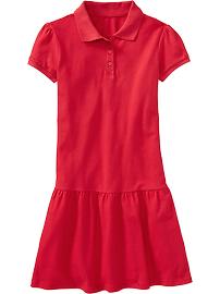 red polo dress